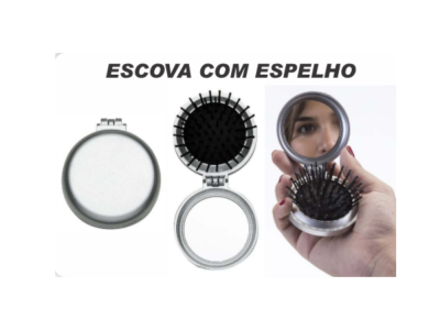 Escova Com Espelho